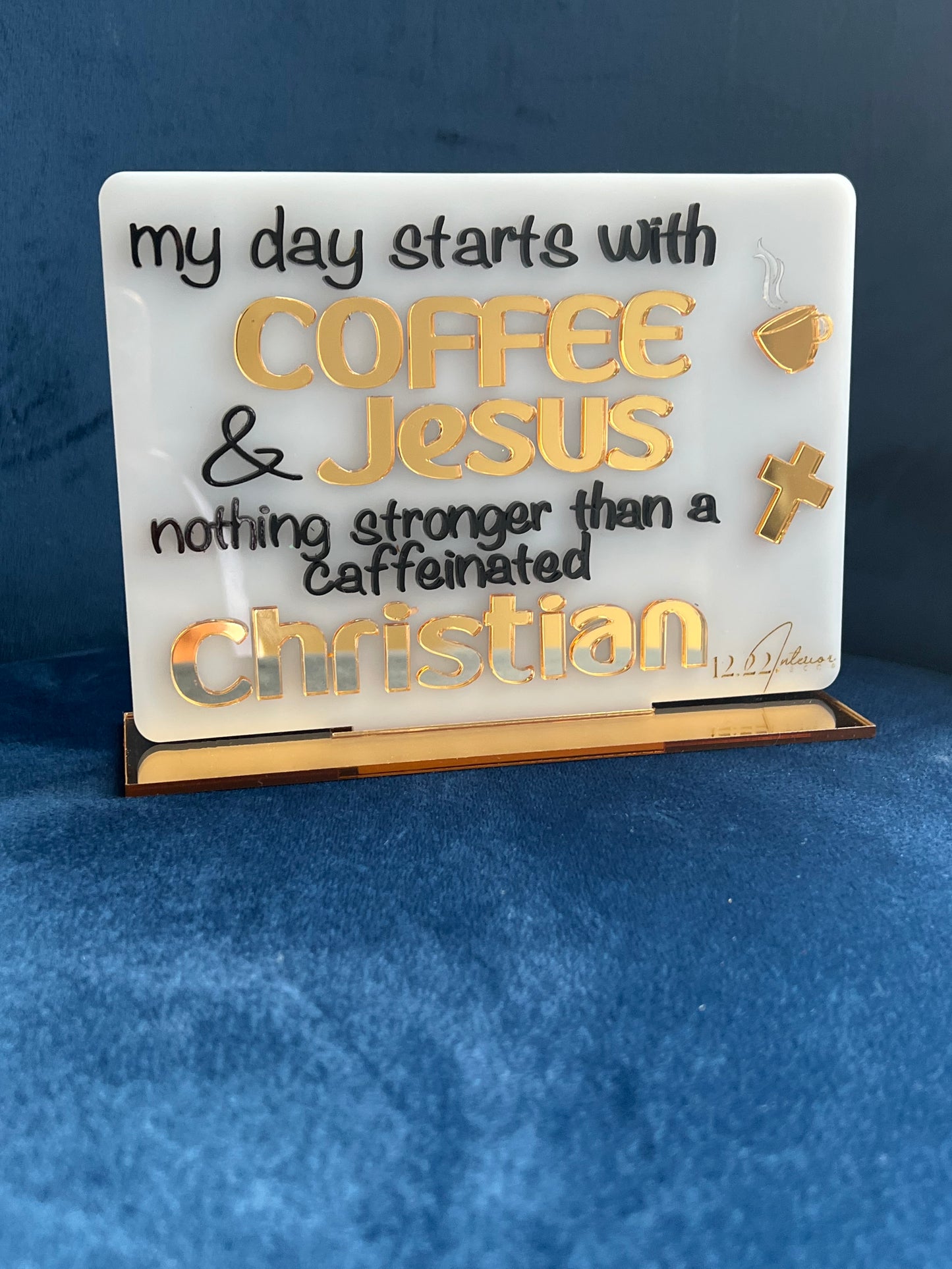 Acrylic Coffee Bar Sign