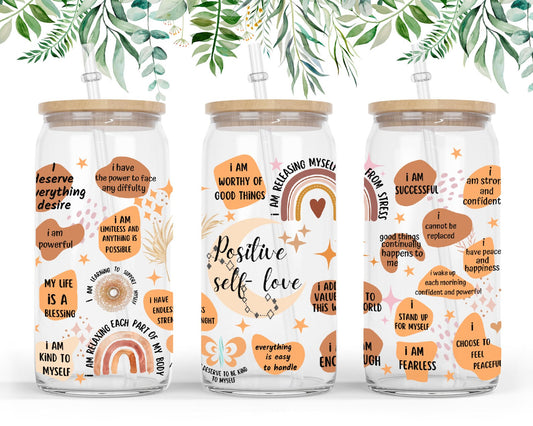 Self Love Affirmation Iced Coffee Can