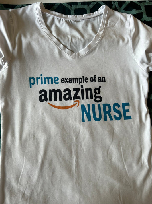 Prime Nurse T-Shirt V Neck