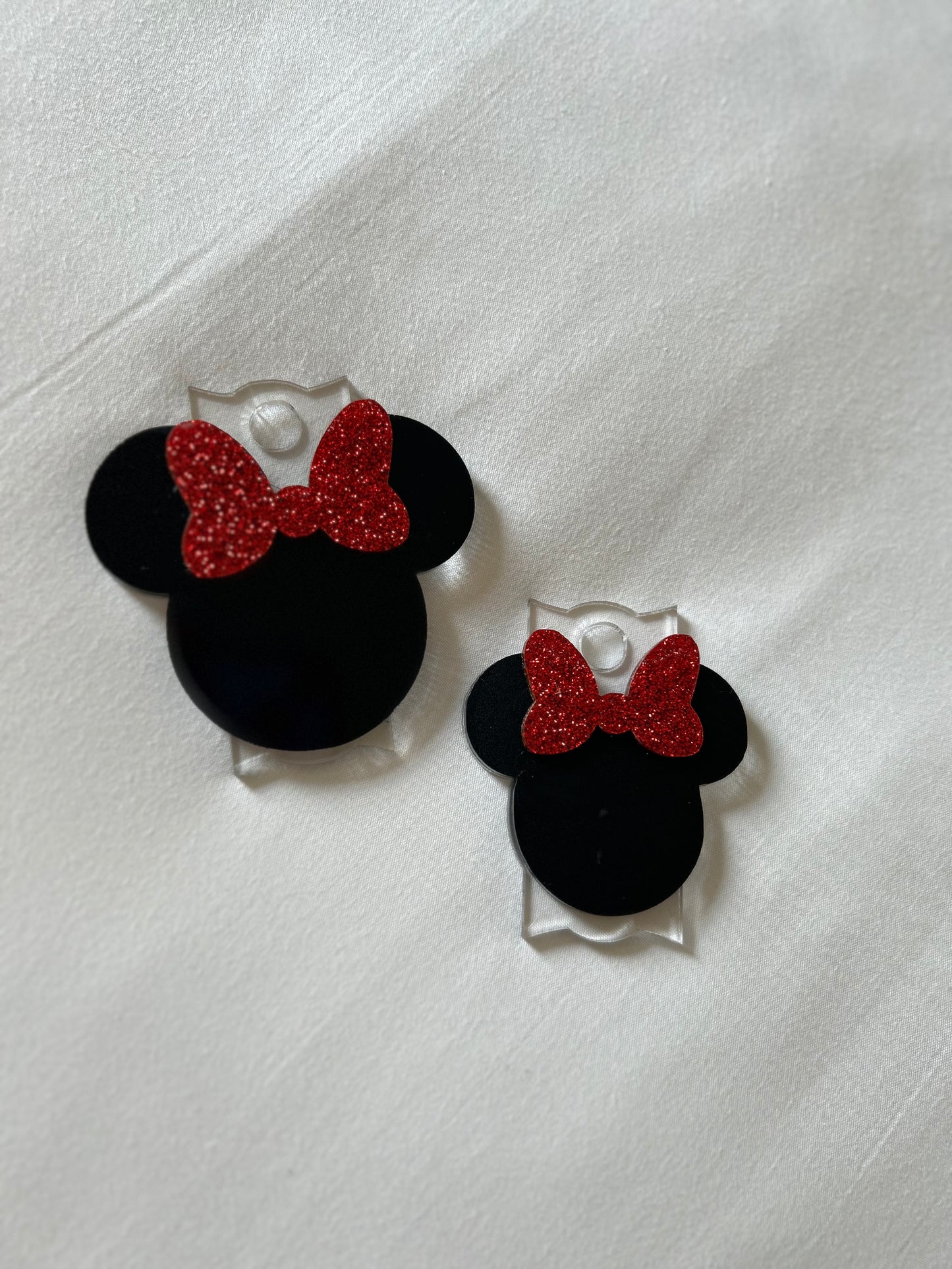 Minnie Mouse Inspired bow Lid Topper