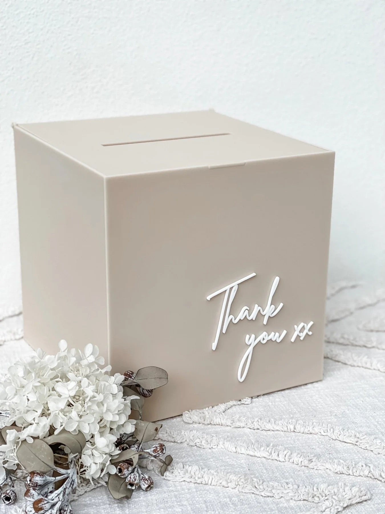 Acrylic Gift Card Box